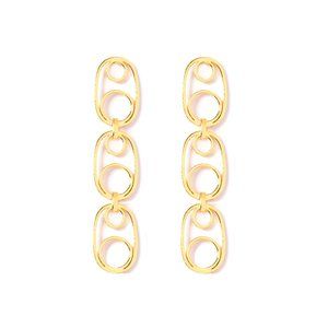 Hopeful Hoop Dangle Earrings